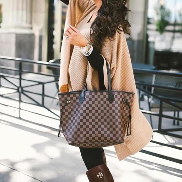 Louis Vuitton Neverfull Outfit