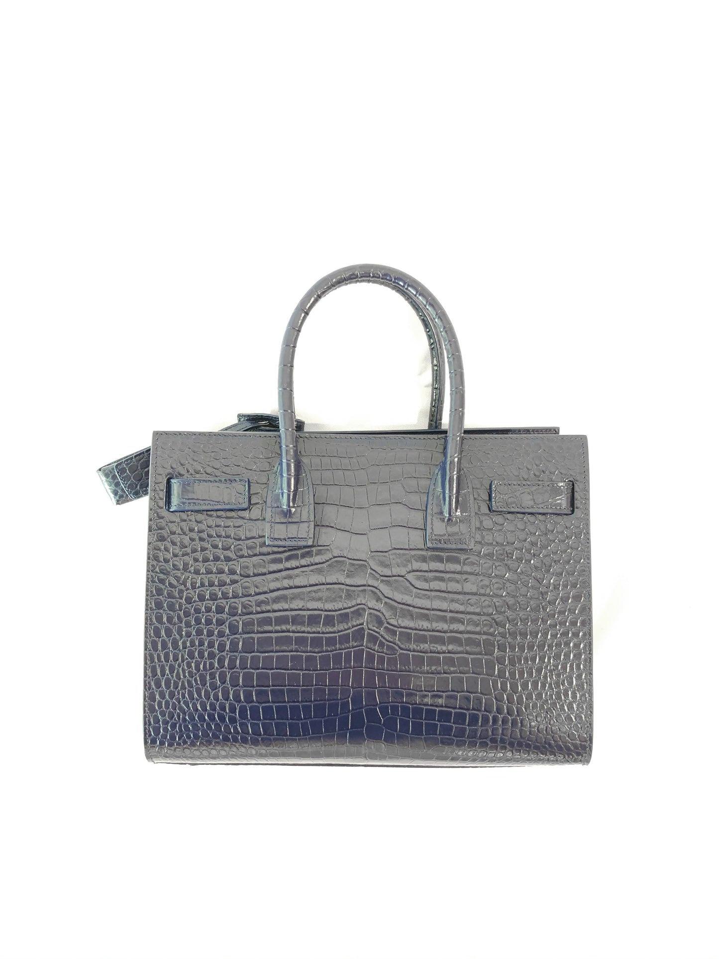 Yves Saint Laurent Small Sac de Jour Tote (Marine Blue)
