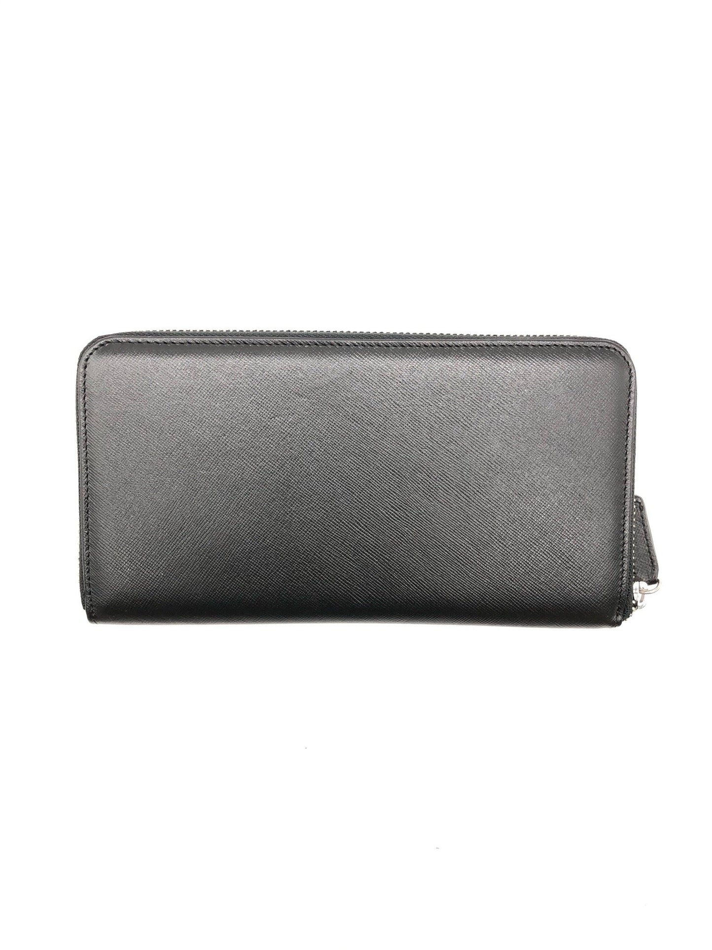 Versace Men Black Long Wallet