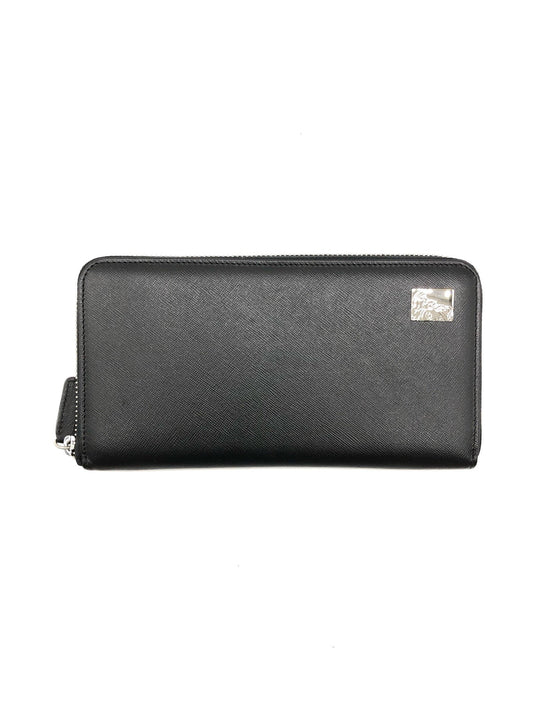 Versace Men Black Long Wallet