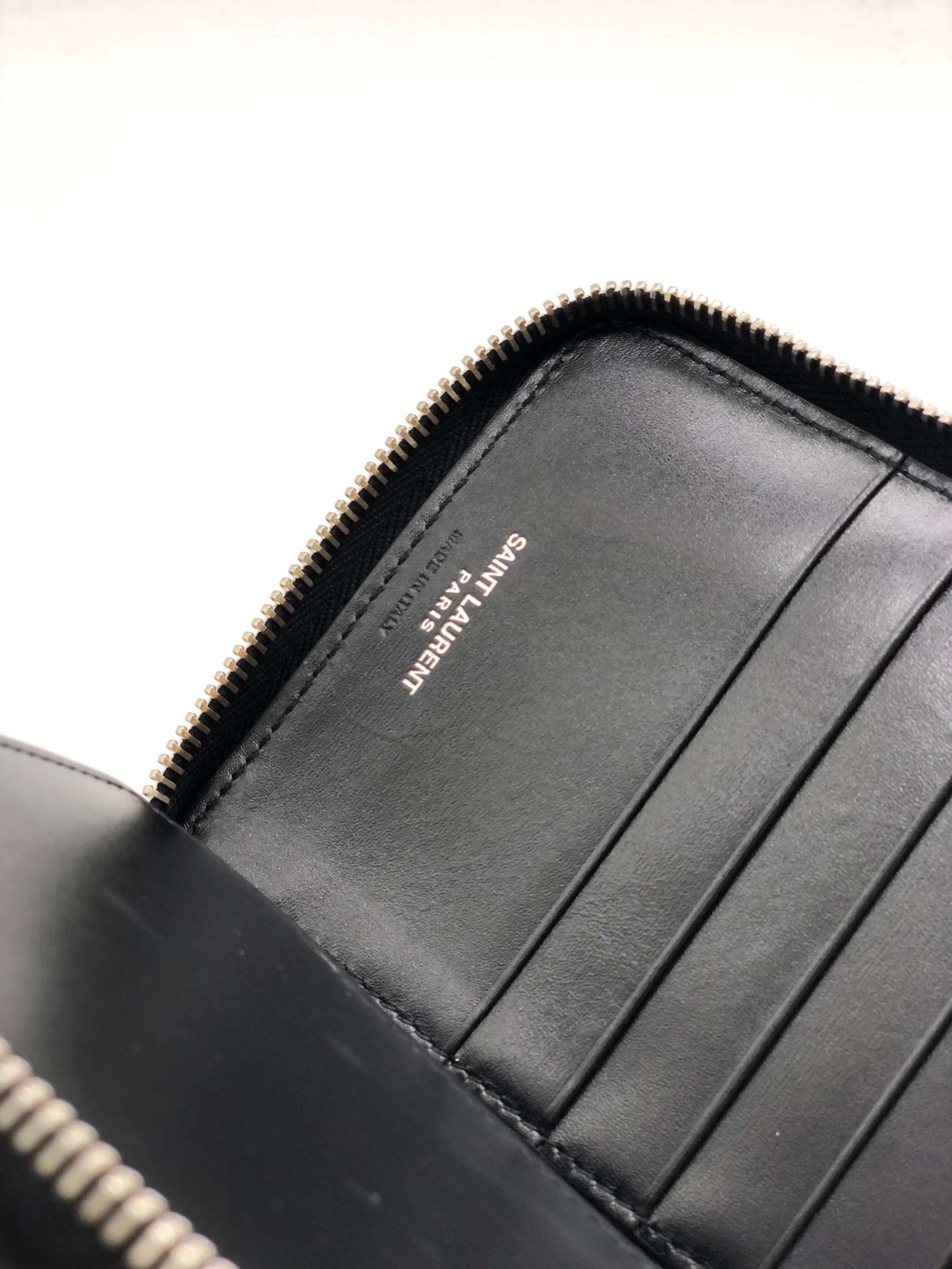 Yves Saint Laurent Monogram Wallet Card Holder