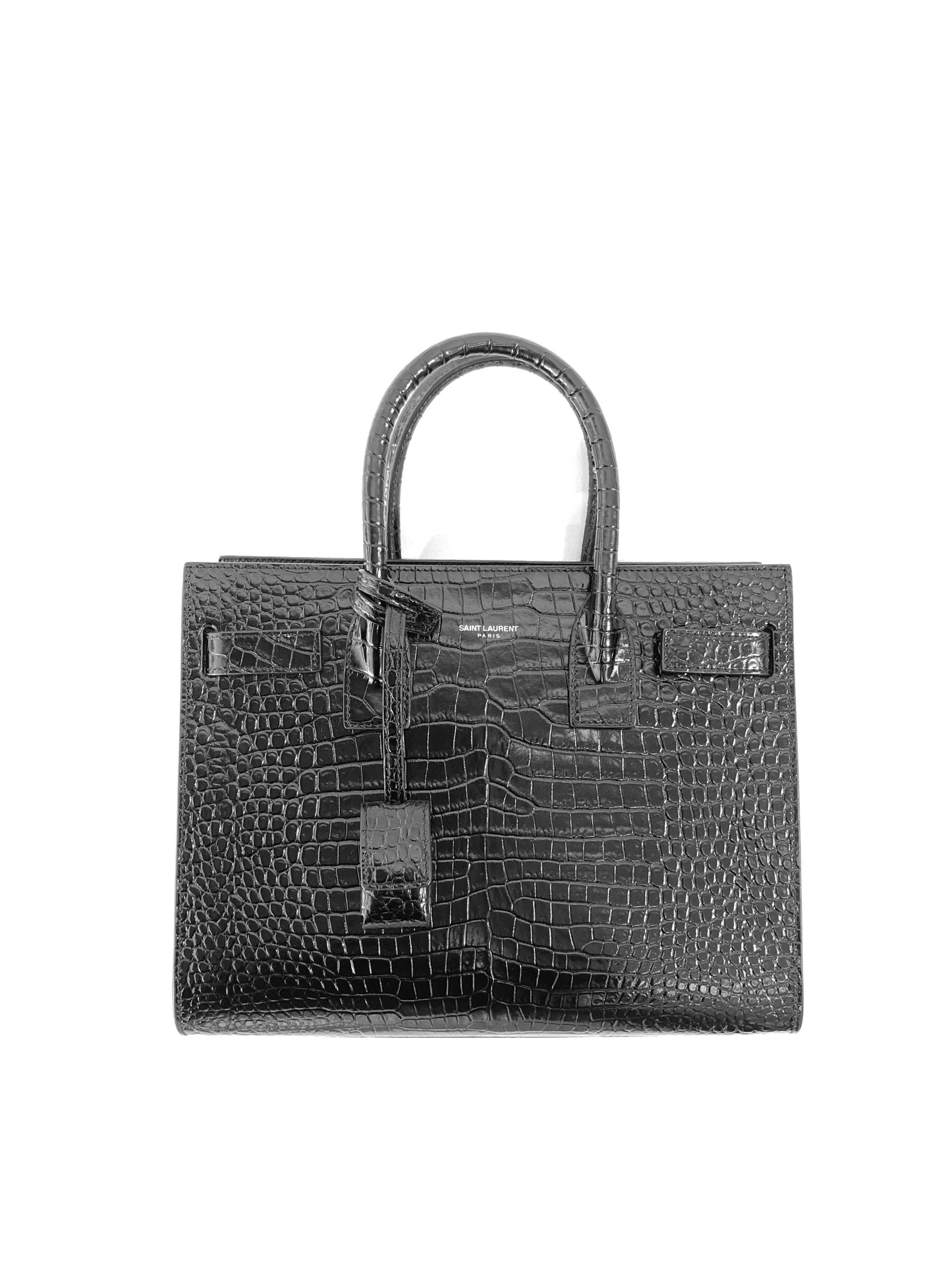 Yves Saint Laurent Small Sac de Jour Tote Black