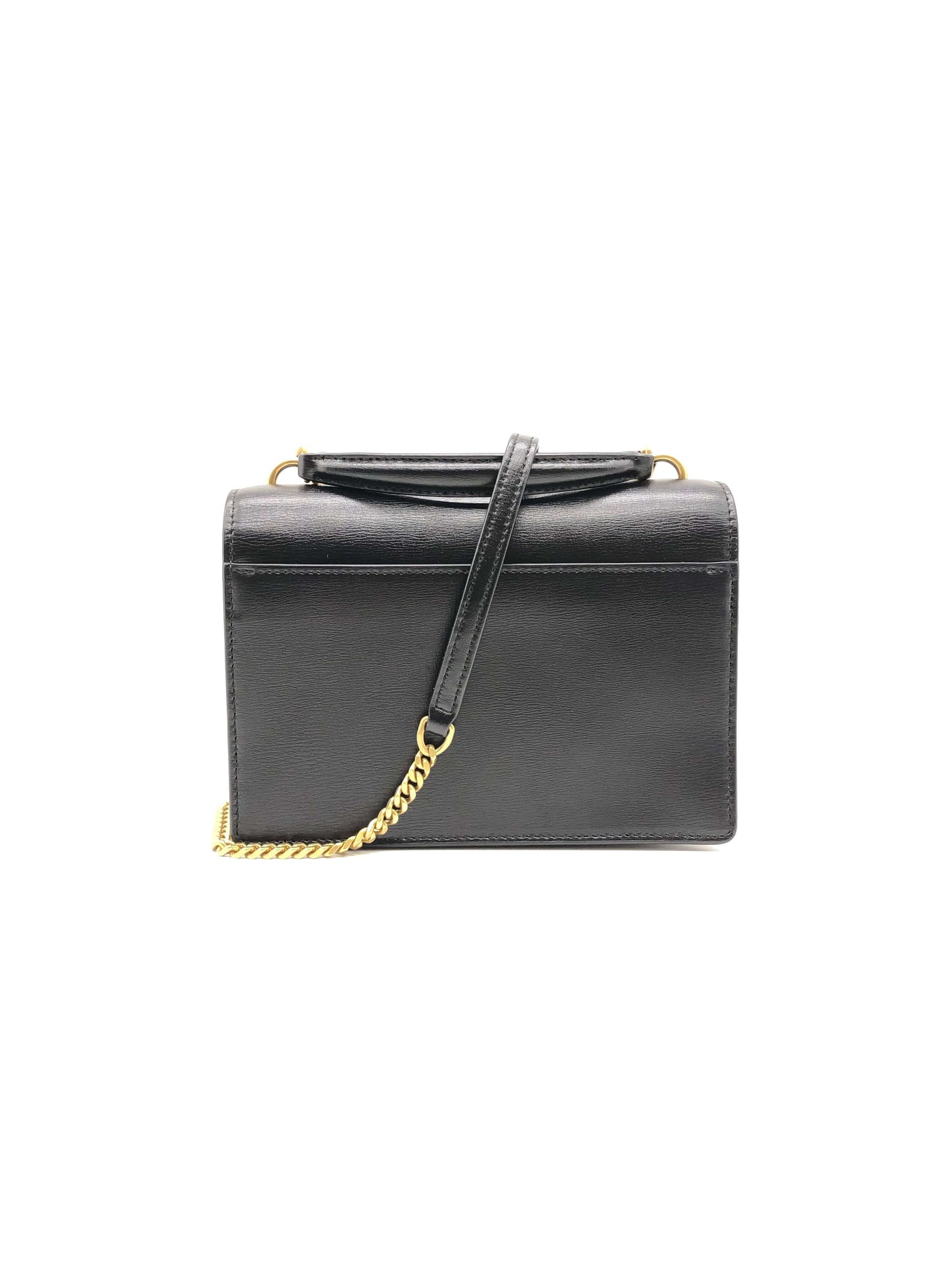 Yves Saint Laurent Sunset Cassandra Bag Black