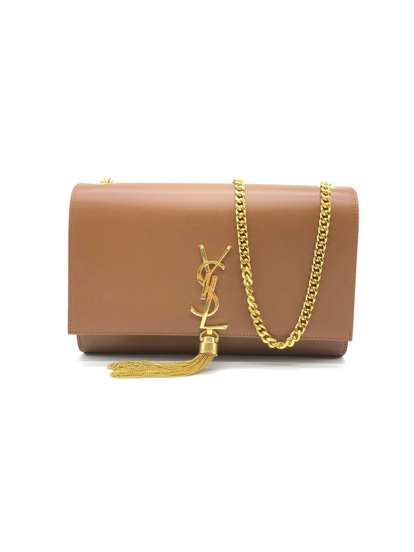Yves Saint Laurent Brown Cassandra Shoulder Bag