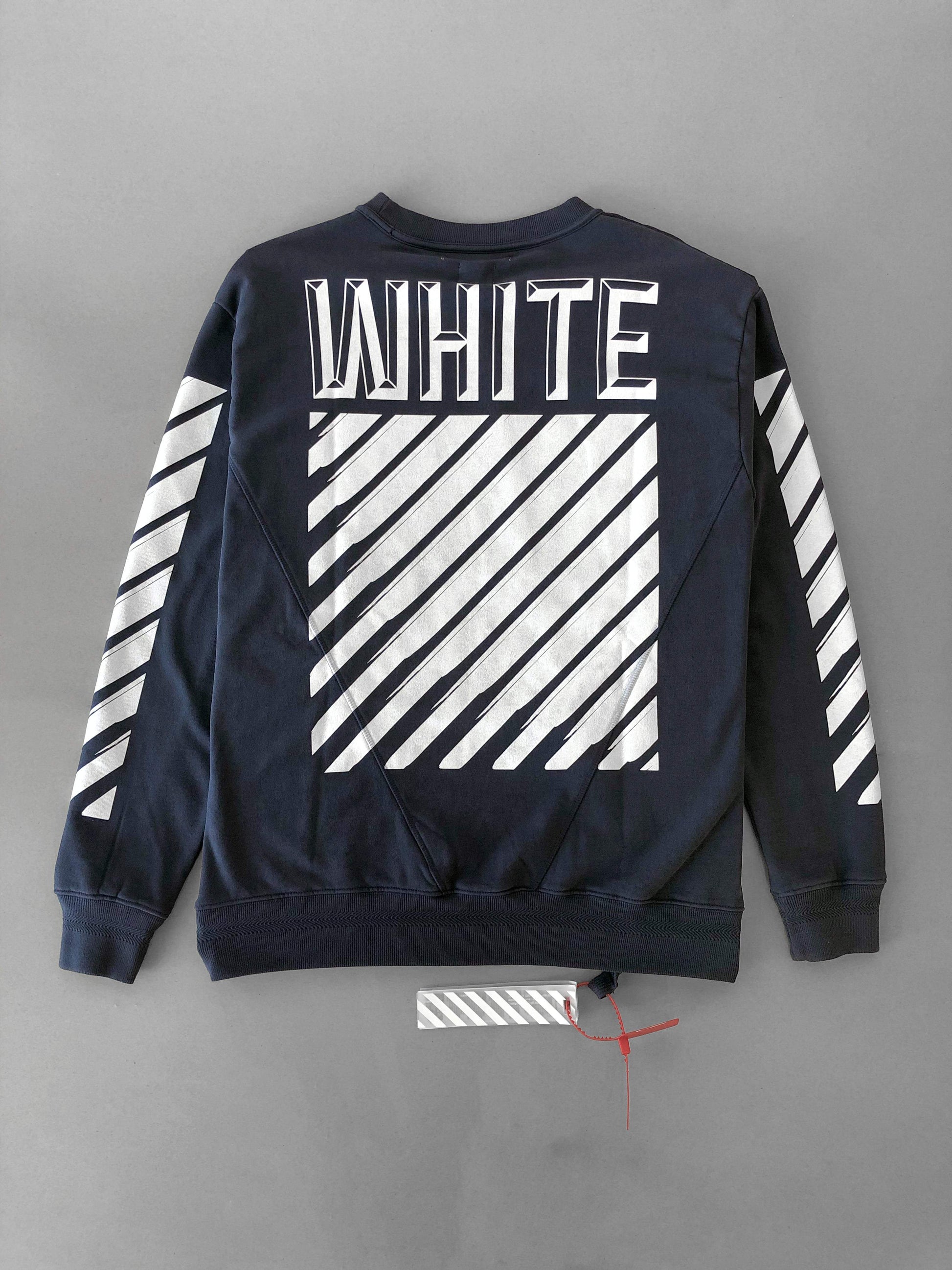 Off White 3D White Sweatshirt SS18 Collection