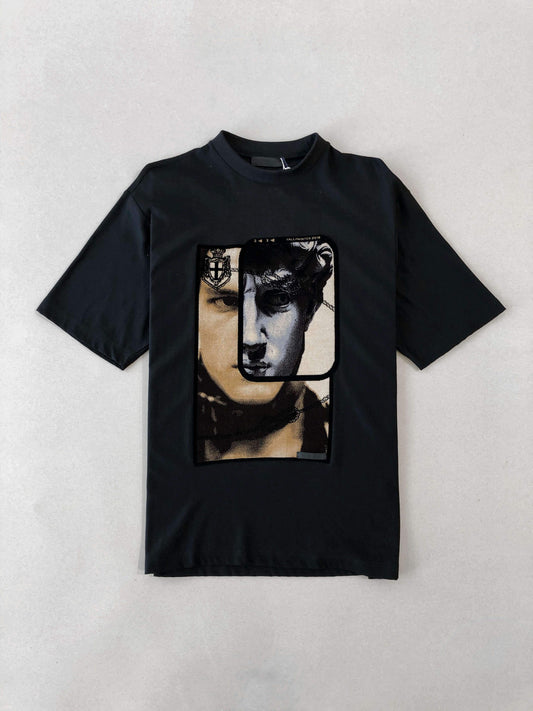 Prada Face Print Black T-shirt