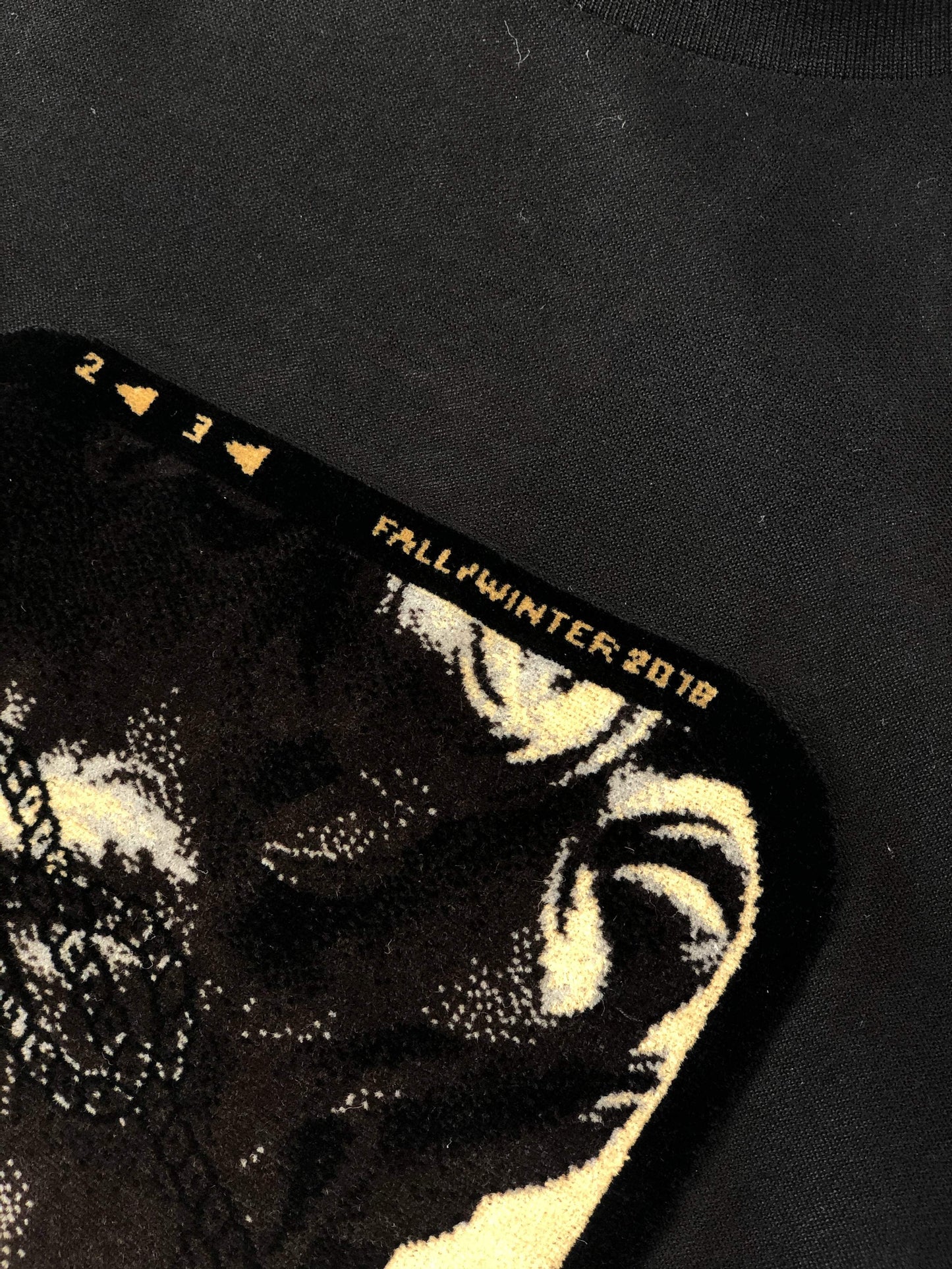 Prada Face Print Black T-shirt