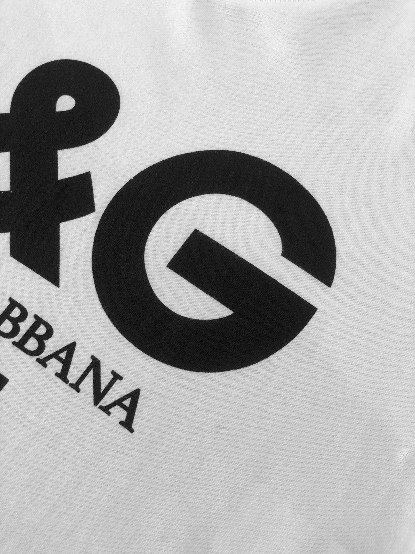 Dolce & Gabana White Cotton T-shirt