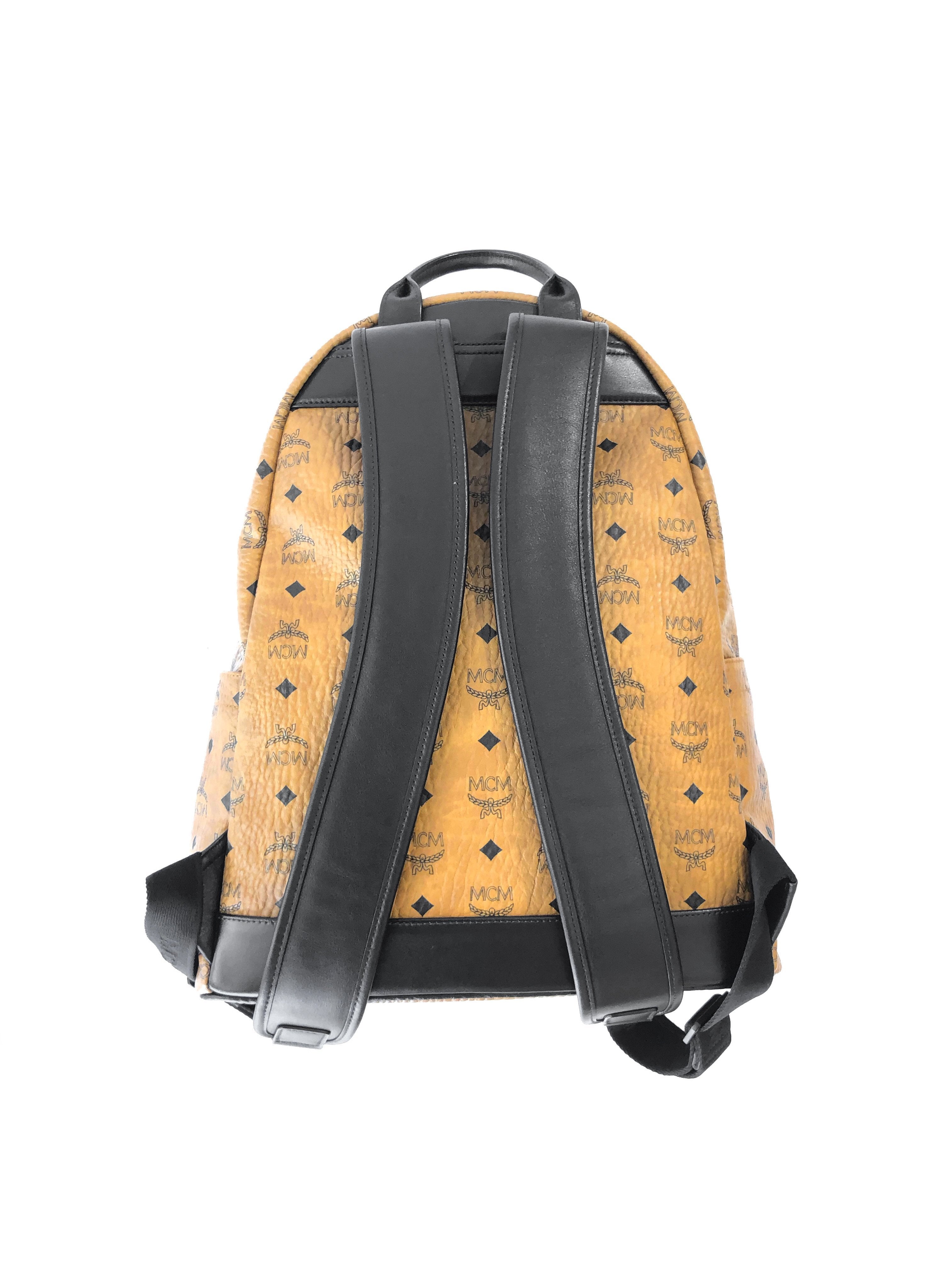 Mcm on sale patch backpack