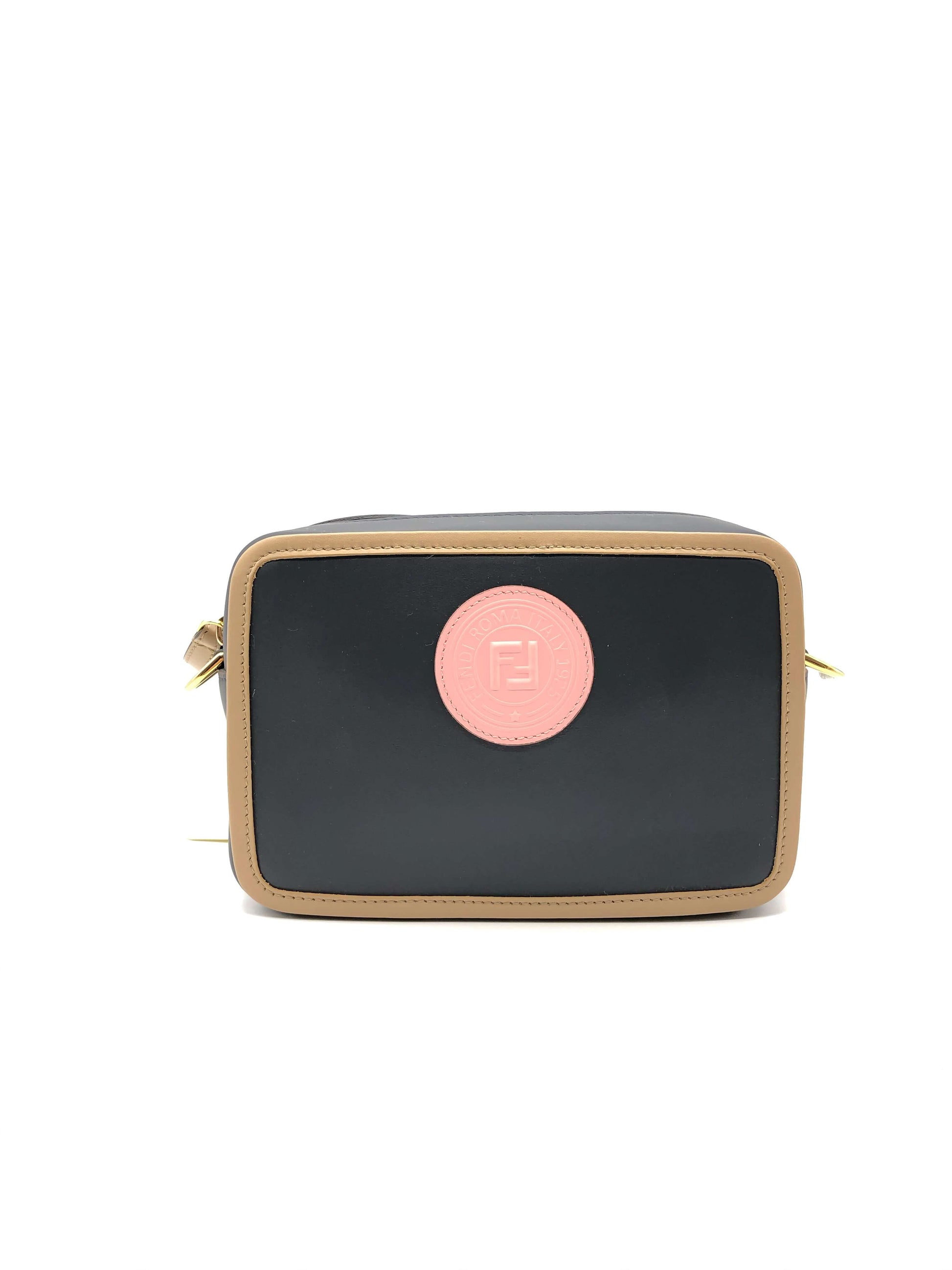 Fendi Pink Logo Camera Bag