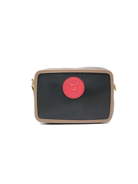 Fendi Red Logo Camera Bag