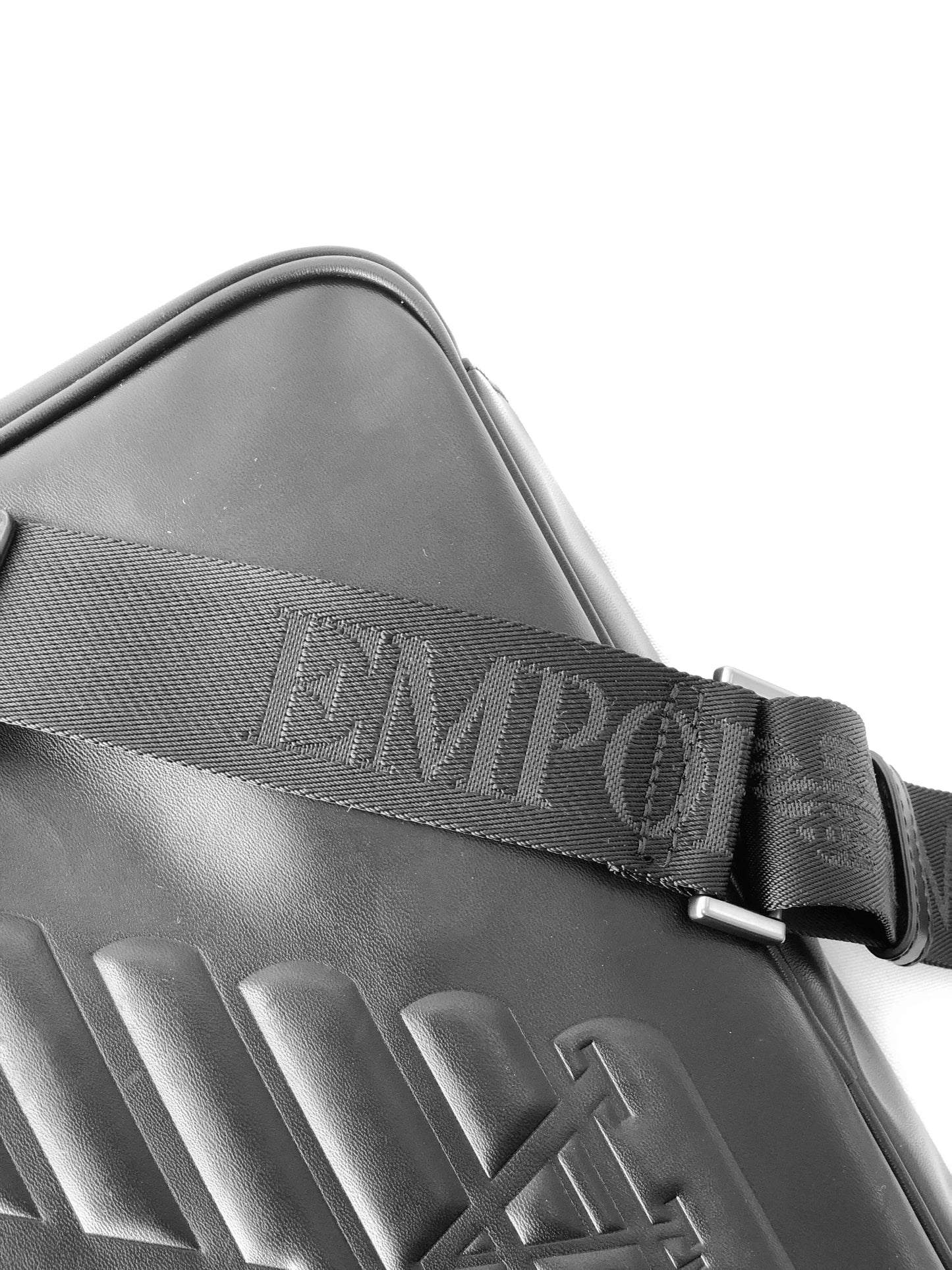 Emporio Armani Logo Embossed Briefcase