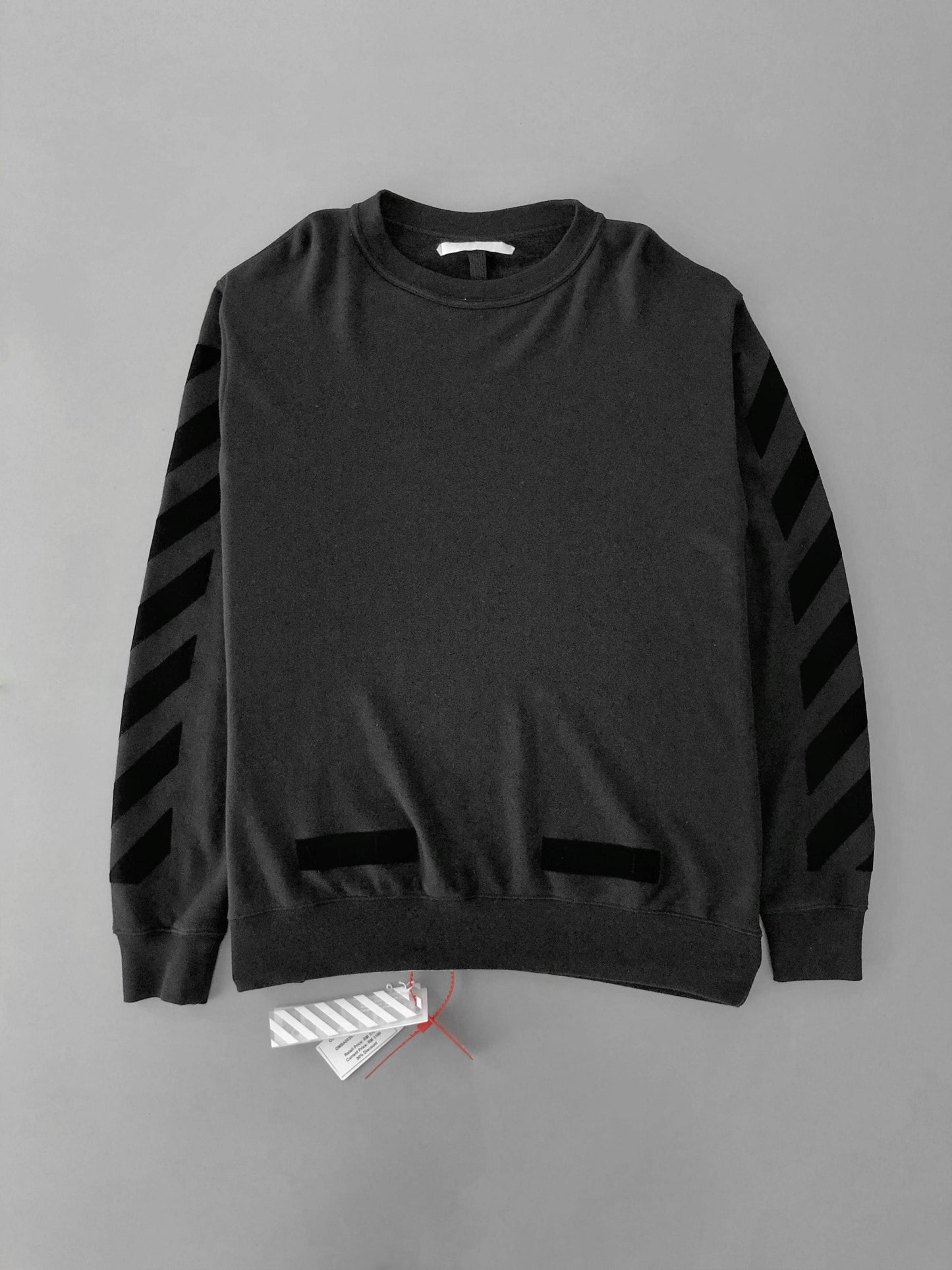 Off White Tone on Tone Crewneck SS18 Collection