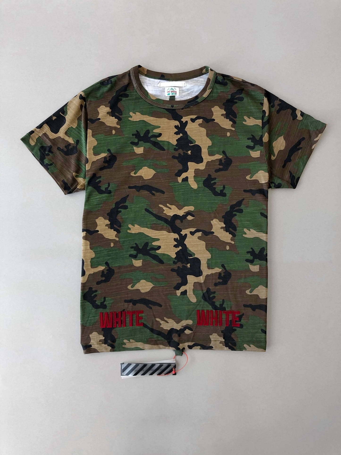 Off White Camouflage T-shirt SS18 Collection