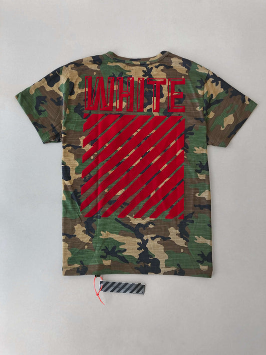 Off White Camouflage T-shirt SS18 Collection