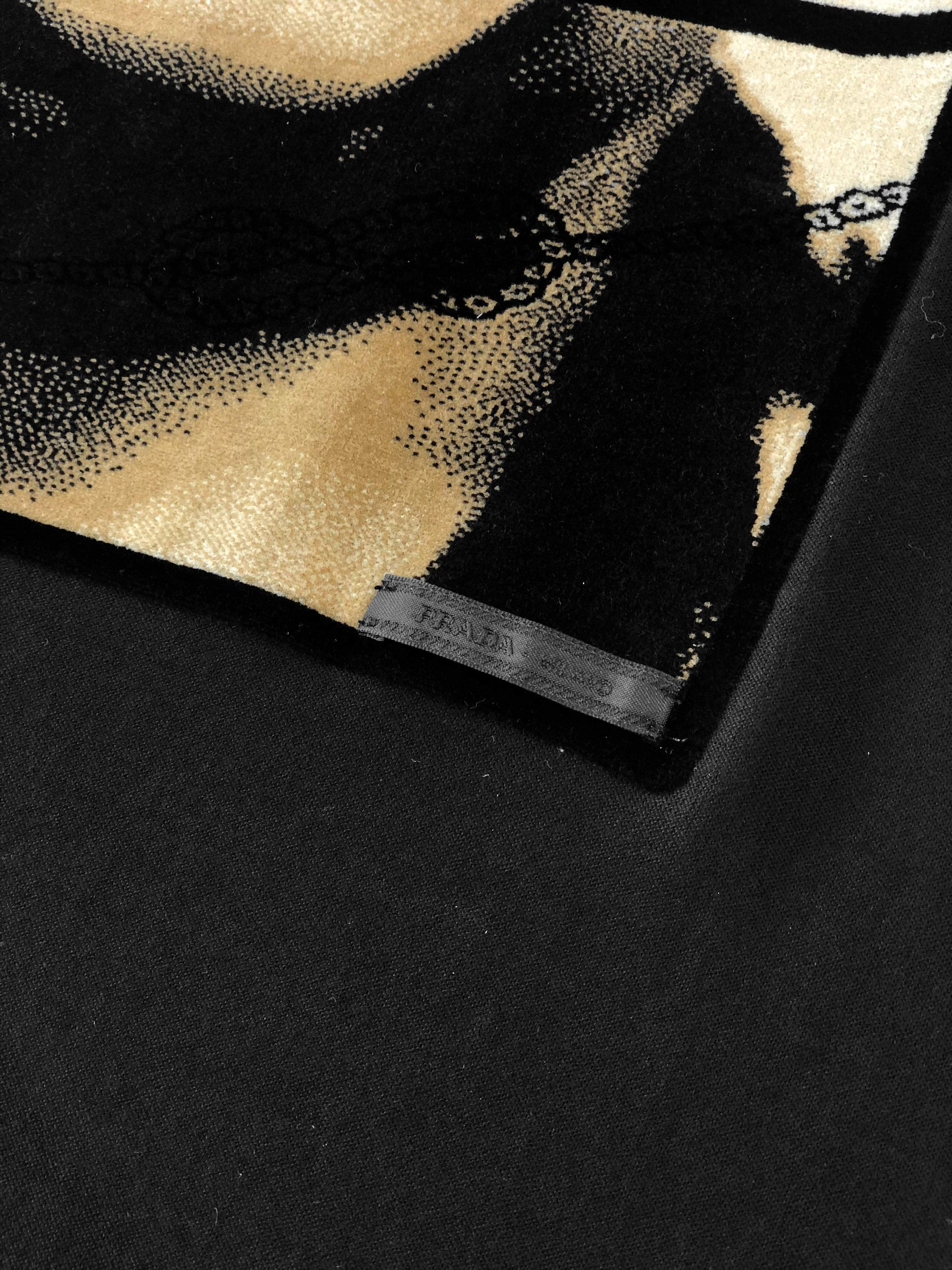 Prada Face Print Black T-shirt