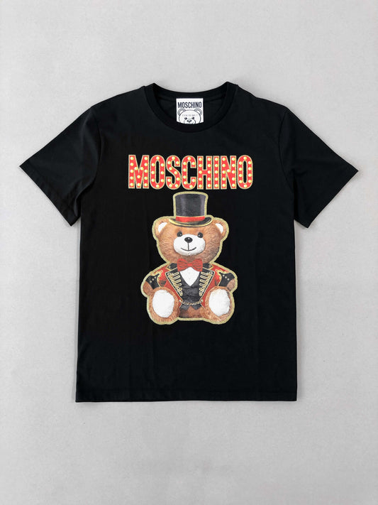 Moschino Teddy Printed Black T-shirt